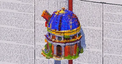 Star Observatory Dome — Minecraft Build by TheBibleOfBuilding