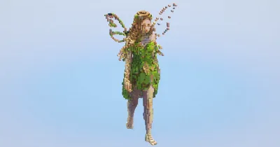 Forest Fairy‎ — Minecraft Build by LeonisBuilds