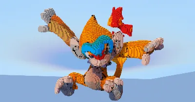 Monferno — Minecraft Build by LeonisBuilds
