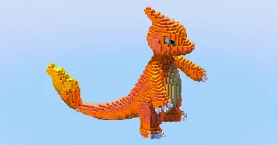 Charmeleon — Minecraft Build by LeonisBuilds