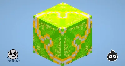 Lime Glazed Terracotta (Collab) — Minecraft Build by LeonisBuilds