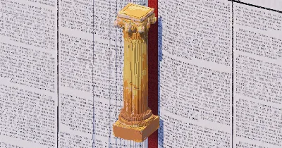 Corinthian Column — Minecraft Build by TheBibleOfBuilding