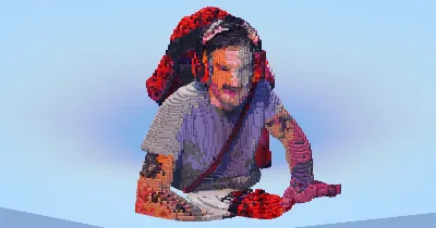 Pewdiepie — Minecraft Build by LeonisBuilds