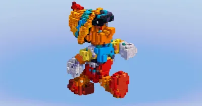 Pinocchio from Disney Pinocchio — Minecraft Build by LeonisBuilds