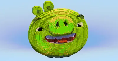 Minion Pig — Minecraft Build by LeonisBuilds