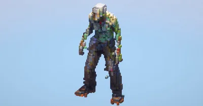 Walker‎ — Minecraft Build by LeonisBuilds