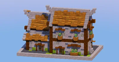 Medieval House 13 — Minecraft Build by LeonisBuilds