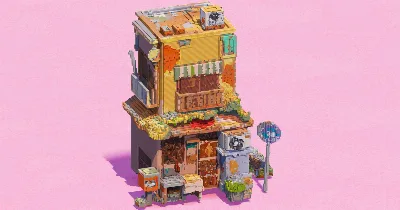 Yellow Brick Corner House — Minecraft Build by EasternRealms