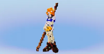 Nami from One Piece — Minecraft Build by LeonisBuilds