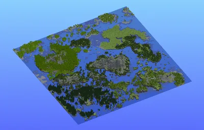 Survival Multibiome Islands 2000x2000 Blocks Custom Map, Taiga, Mega Taiga, Jungle, Plains, Birch forest, Mountains, Jagged Peaks, Forest, Birch forest, Cypress, Deep Ocean — Minecraft Build by LeonisBuilds