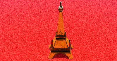 Eiffel Tower Illuminated at Night — Minecraft Build by ImpossibleBuilds
