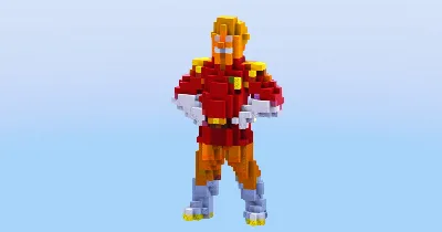 Zap Brannigan From Futurama small — Minecraft Build by LeonisBuilds