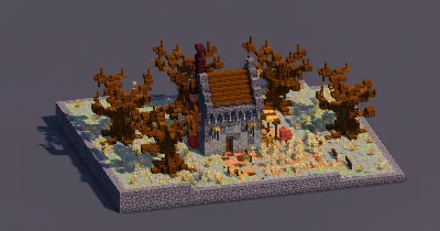 Scary Country House — Minecraft Build by MellowHat