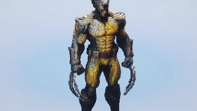 Wolverine — Minecraft Build by LeonisBuilds