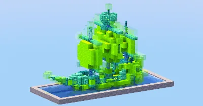 The Flying Dutchman from Spongebob — Minecraft Build by LeonisBuilds