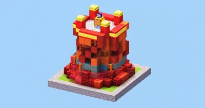 Clash of Clans Wizard Tower Level 16 — Minecraft Build by LeonisBuilds