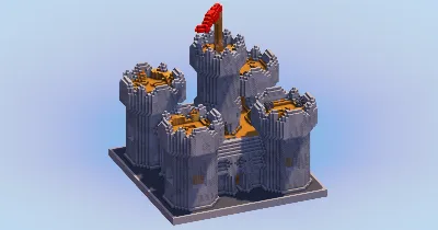 Medieval Castle — Minecraft Build by LeonisBuilds