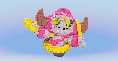 Confined Hoopa from Pokemon — Minecraft Build by LeonisBuilds