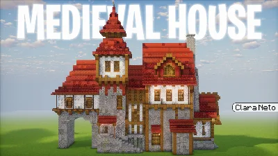 Medieval House — Minecraft Build by claraneto