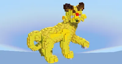 Persian from Pokemon — Minecraft Build by LeonisBuilds