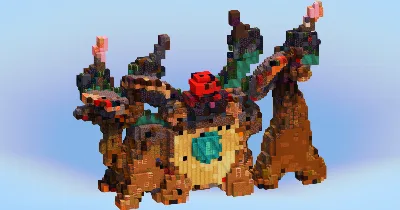 Rillaboom Gigantamax from Pokemon — Minecraft Build by LeonisBuilds