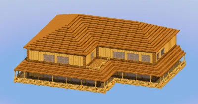 Minecraft Mansion Spruce — Minecraft Build by LeonisBuilds