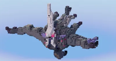 Mega Darkrai from Pokemon — Minecraft Build by LeonisBuilds