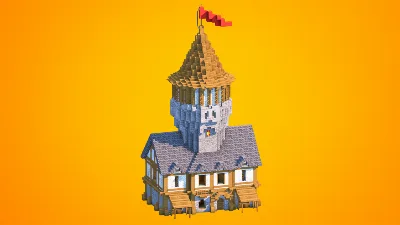 Medieval Castle Tower & Fortress Base | Fully Furnished Interior — Minecraft Build by RaekonBuilds