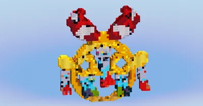 Mega Chimecho from Pokemon — Minecraft Build by LeonisBuilds