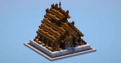 Viking wooden base — Minecraft Build by LeonisBuilds