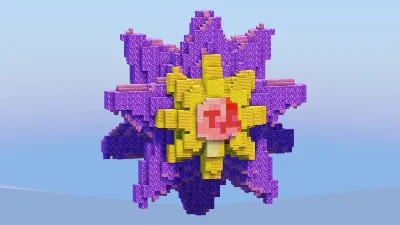 Starmie from Pokemon — Minecraft Build by LeonisBuilds