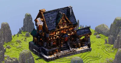 Medieval Tavern Beer — Minecraft Build by StrongholdStudios