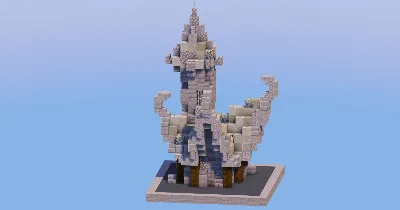 Light Gray Medieval Fantasy House 3 — Minecraft Build by LeonisBuilds