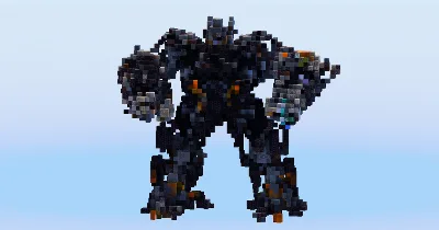 Ironhide from Transformers — Minecraft Build by LeonisBuilds