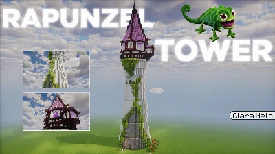 Rapunzel Tower — Minecraft Build by claraneto