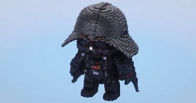 Darth Vader — Minecraft Build by LeonisBuilds