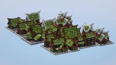 Christmas Medieval House Pack — Minecraft Build by LeonisBuilds