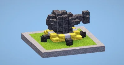 Clash of Clans Cannon Level 11 — Minecraft Build by LeonisBuilds