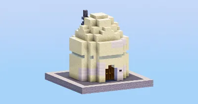 Star Wars Tatooine Sandstone House — Minecraft Build by LeonisBuilds