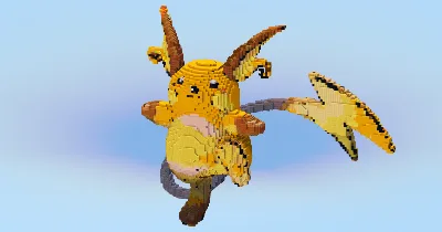 Raichu — Minecraft Build by LeonisBuilds