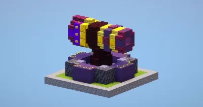 Clash of Clans Cannon Level 21 — Minecraft Build by LeonisBuilds