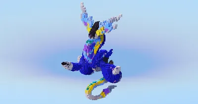 Miraidon — Minecraft Build by LeonisBuilds