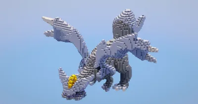 Kyurem — Minecraft Build by LeonisBuilds