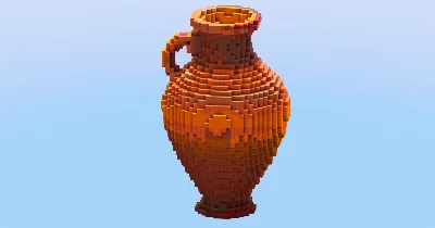 Terracotta Vase — Minecraft Build by LeonisBuilds