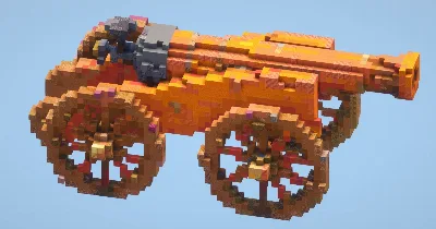 Medieval Cannon‎ — Minecraft Build by LeonisBuilds