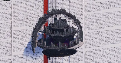 Ring City Around Heart — Minecraft Build by TheBibleOfBuilding