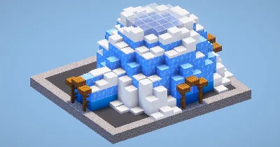 Igloo — Minecraft Build by LeonisBuilds