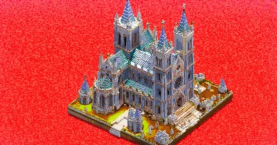 White Cathedral — Minecraft Build by ImpossibleBuilds