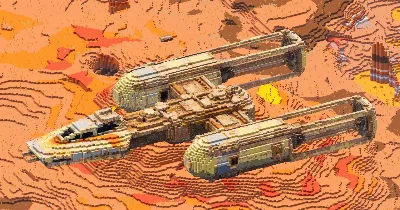 Y-Wing — Minecraft Build by StarWarsCreations