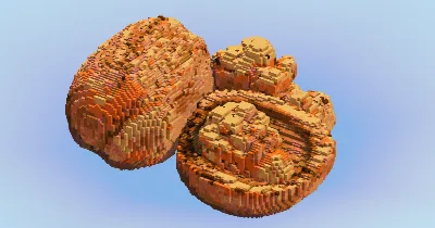 Walnut Fruit — Minecraft Build by LeonisBuilds